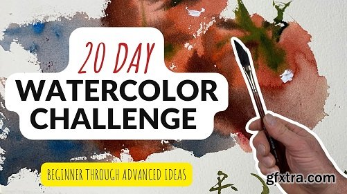 20-Day Watercolor Still Life Challenge