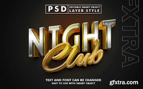 Modern elegant gold 3d text effect premium psd