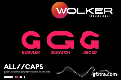 Wolker - Modern Sans Font