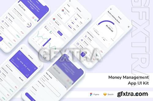 Money Management App UI Kit YTWH73R