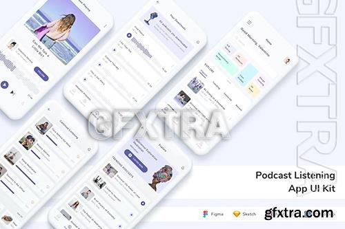 Podcast Listening App UI Kit MRDYTUT