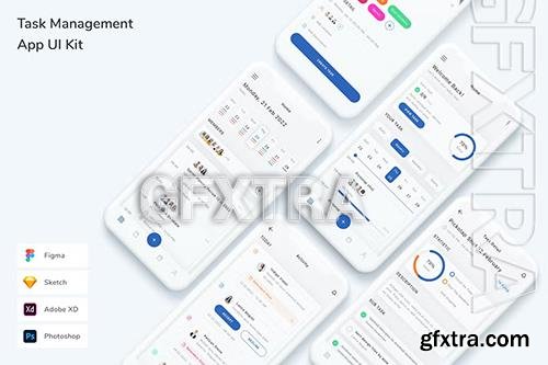 Task Management App UI Kit QQNLLQK