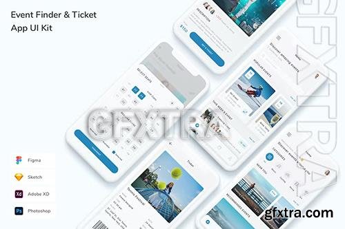 Event Finder & Ticket App UI Kit VKMYSSR