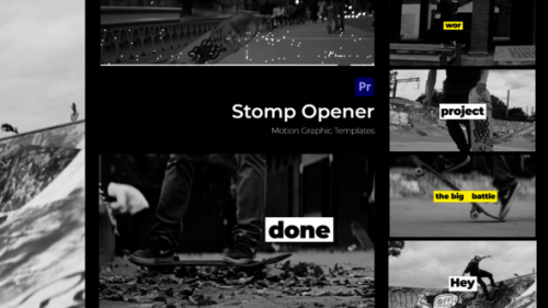 Videohive - Stomp Opener - Premiere Pro - 36219191 - 36219191