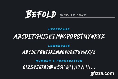 Befold - Display Font