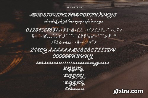 Road Stone - Handlettering Font