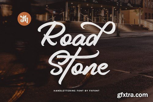 Road Stone - Handlettering Font