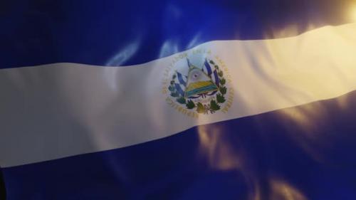 Videohive - El Salvador Flag - 36242137 - 36242137