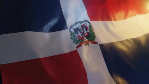 Videohive - Dominican Republic Flag - 36242143 - 36242143