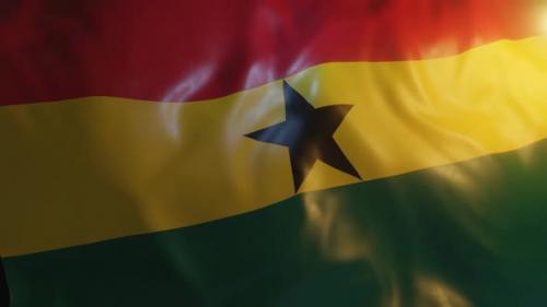 Videohive - Ghana Flag - 36242151 - 36242151