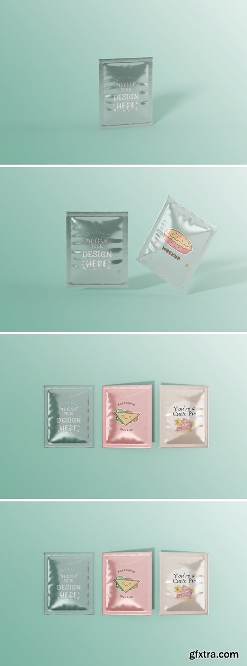 Pouch Packaging Mockups