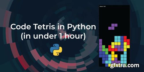 Code the classic game Tetris in Python - Programming for beginners