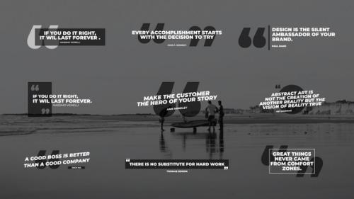 Videohive - Quotes Titles | Premiere Pro - 36258182 - 36258182