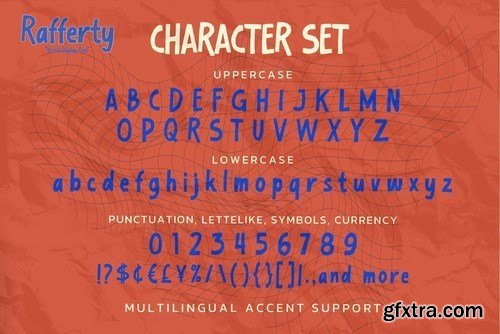 Rafferty - Weird Display Font