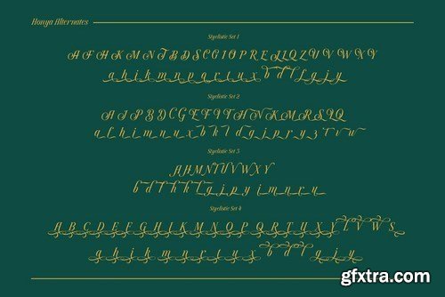 Honya Typeface