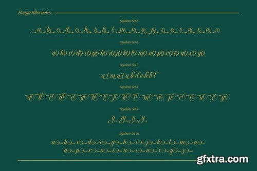 Honya Typeface