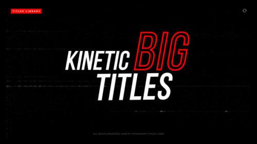 Videohive - Kinetic Typography Titles | DaVinci Resolve - 36270531 - 36270531