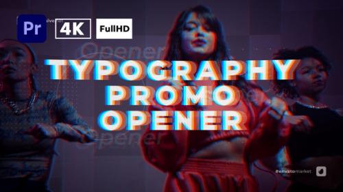 Videohive - Typography Promo Opener | Premiere Pro - 36271298 - 36271298