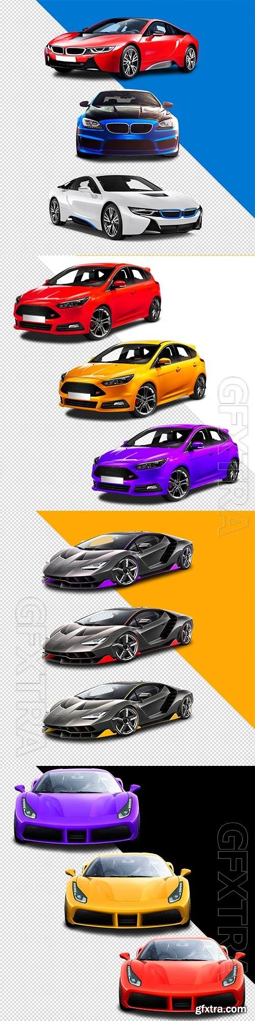 3D Car psd templates