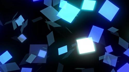 Videohive - Abstract 3D background rendering of geometric pyramid shapes. Computer generated loop animation - 36244326 - 36244326