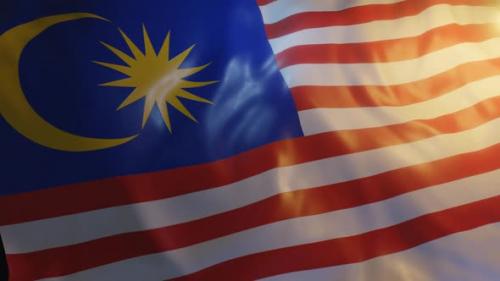 Videohive - Malaysia Flag - 36266527 - 36266527