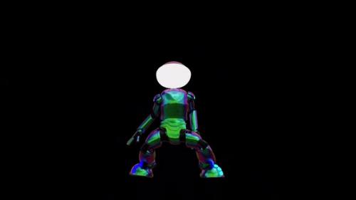 Videohive - Robot Dancer 1 - 36270727 - 36270727