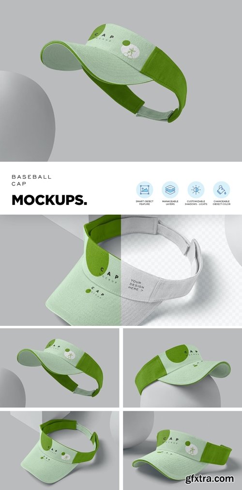 Tennis Cap Mockups