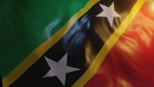 Videohive - Saint Kitts and Nevis Flag - 36260988 - 36260988