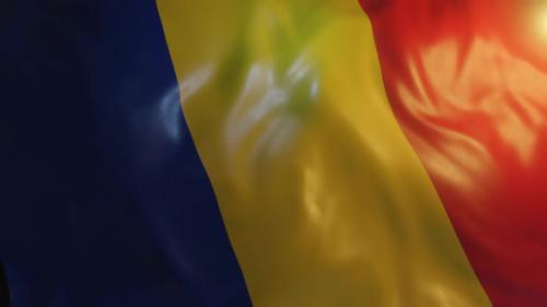 Videohive - Romania Flag - 36263111 - 36263111