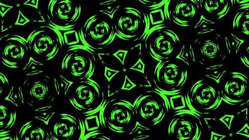 Videohive - Green neon vj loop background - 36264673 - 36264673