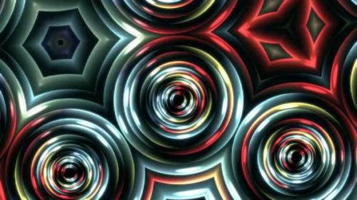 Videohive - neon cartoon vj loop background - 36264690 - 36264690