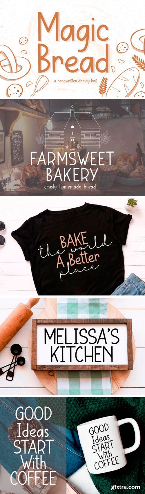 Magic Bread Display Font