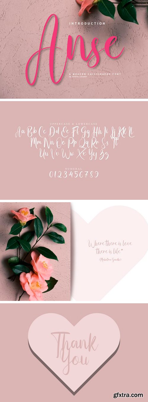 Anse Script Font