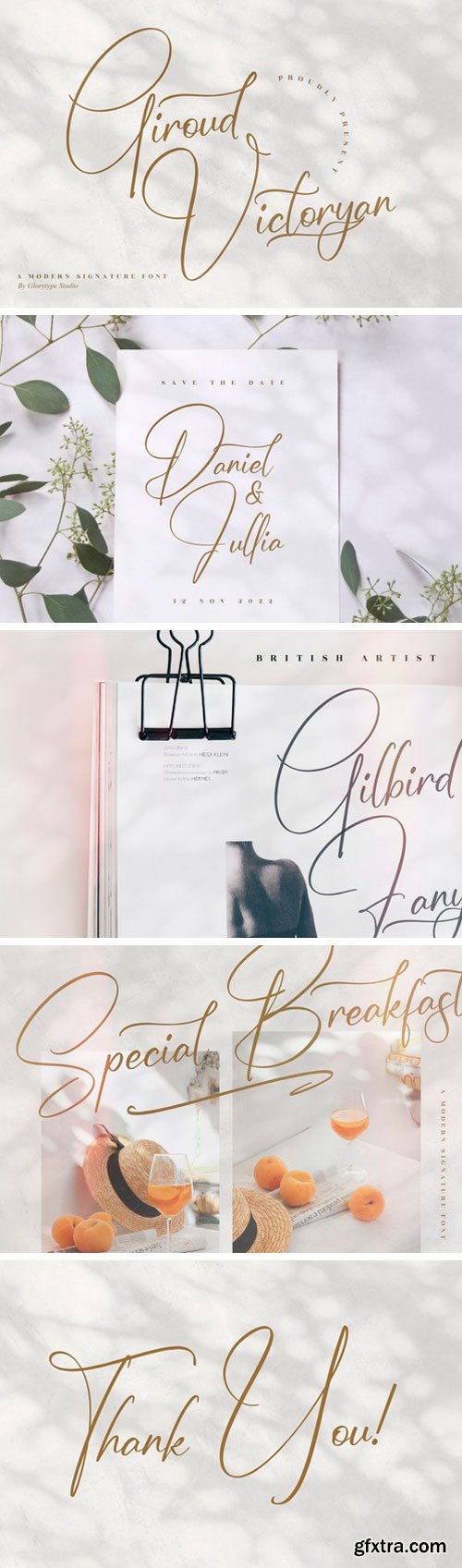 Giroud Victoryan Script Font