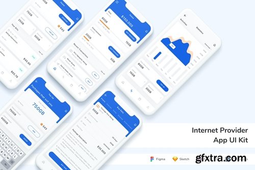 Internet Provider App UI Kit