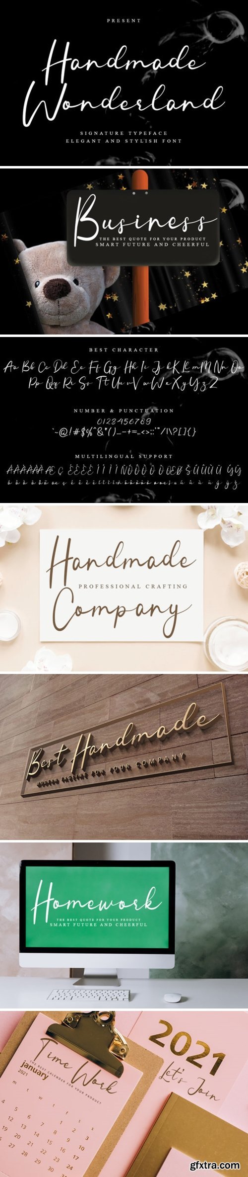 Handmade Wonderland Font