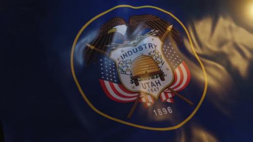 Videohive - Utah State Flag - 36277464 - 36277464