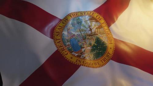 Videohive - Florida State Flag - 36277468 - 36277468