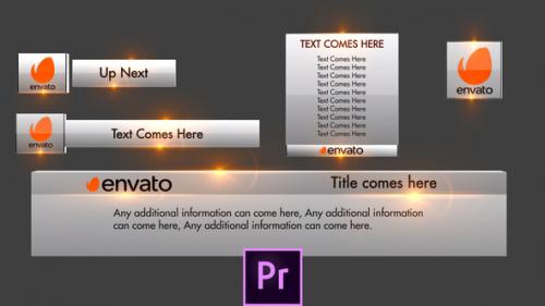 Videohive - Simple Clean Lower Thirds Pack - Premiere Pro - 36085874 - 36085874