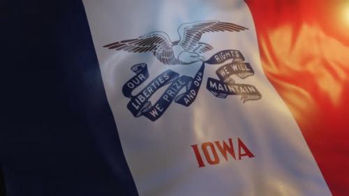 Videohive - Iowa State Flag - 36276713 - 36276713