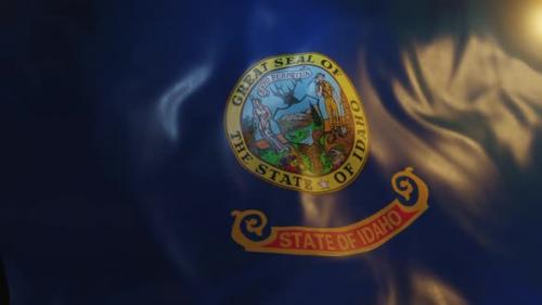 Videohive - Idaho State Flag - 36276715 - 36276715