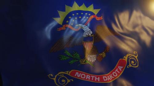 Videohive - North Dakota State Flag - 36277466 - 36277466