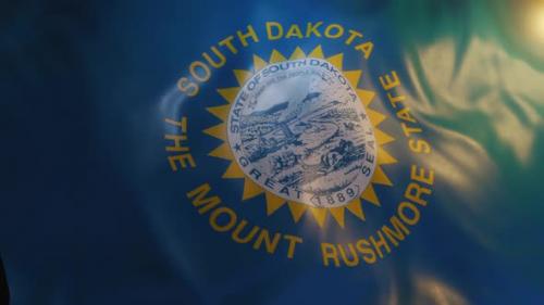 Videohive - South Dakota State Flag - 36277472 - 36277472