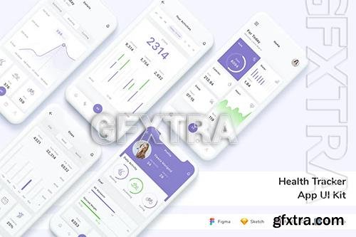 Health Tracker App UI Kit TSQYWKV