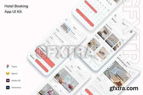 Hotel Booking App UI Kit U9E9SPN