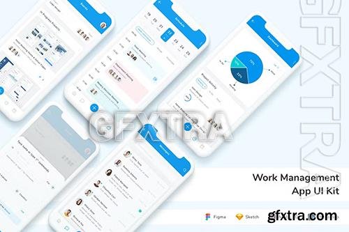 Work Management App UI Kit KVC6K8Z