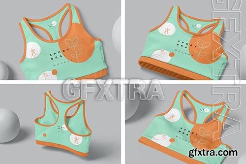 Sports Bra Mockups 9BS82FP