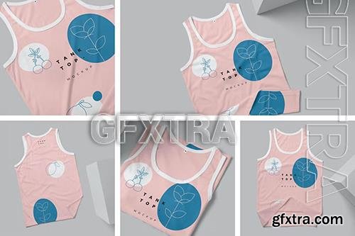 Women Tank Top Mockups ZUWBRVH