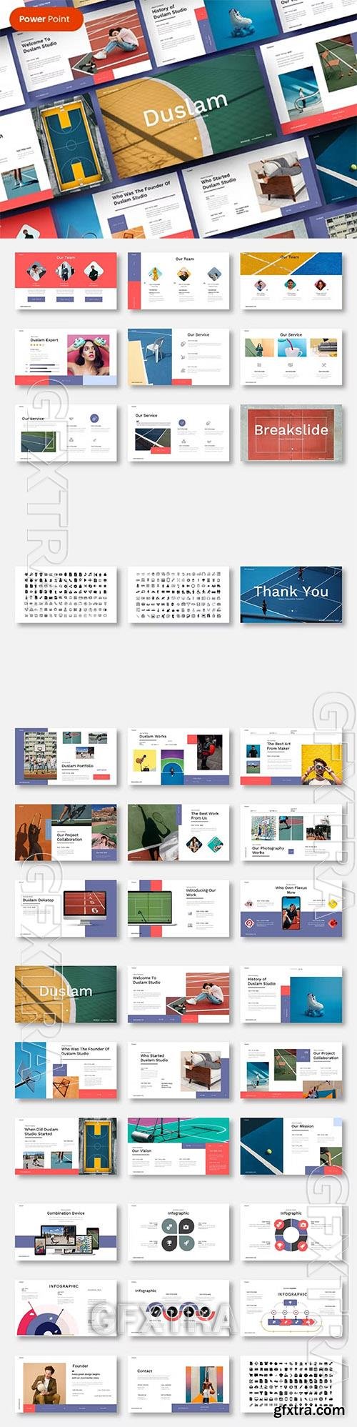 Duslam - Business Powerpoint, Keynote and Google Slides Templates