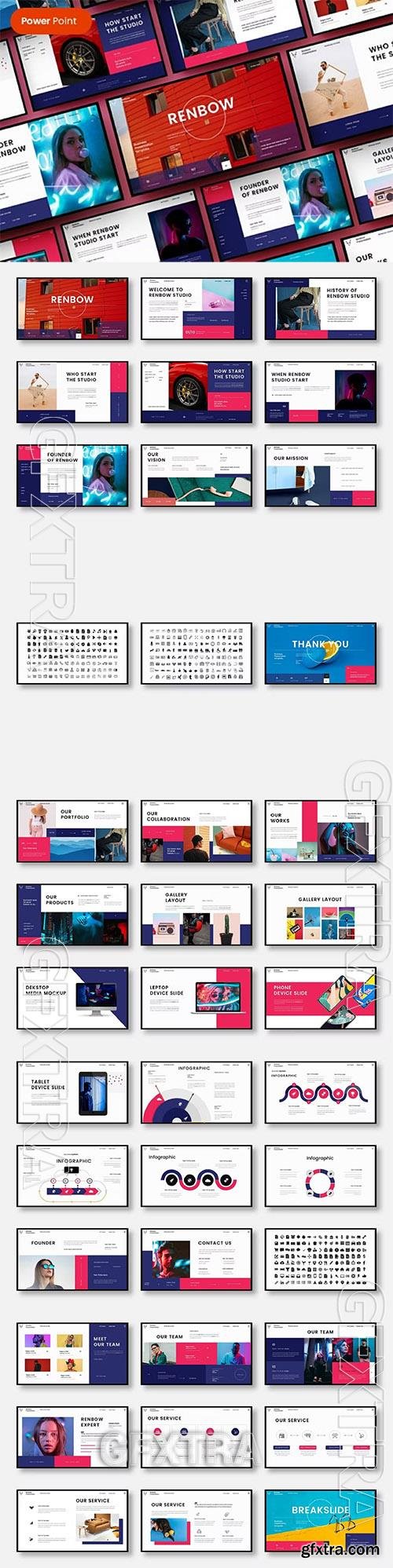 Renbow - Business Powerpoint, Keynote and Google Slides Templates